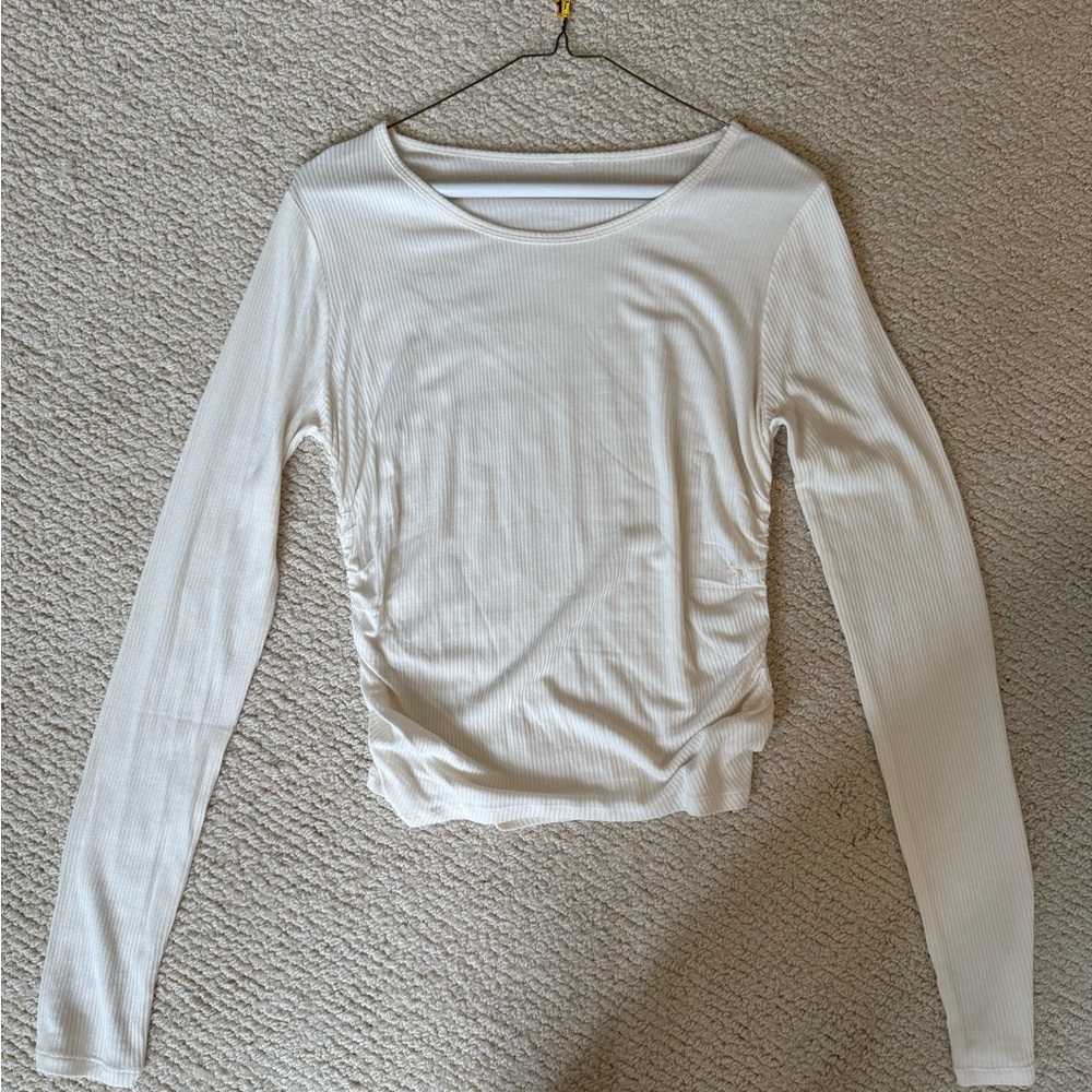 ALO Gather Long Sleeve crop top